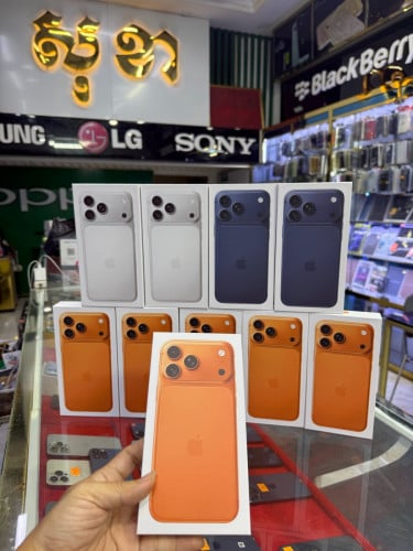 iPhone 17 pro max 256G blue LL USA (no actives) តំលៃពិសេស