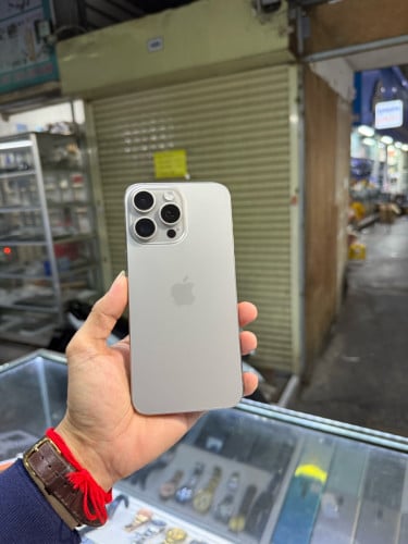 Iphone15pro max 512G ZP sim2 eSIM ម៉ាសុីនសានុំស្រុីន ថ្ម86% ស្ទើរតីចៗ