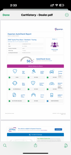 Prius 2008 Haft Full