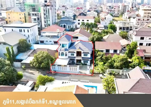 Spacious Luxury Villa on 20m x 25m Land — Space & Modern Living — Price $3,000/month