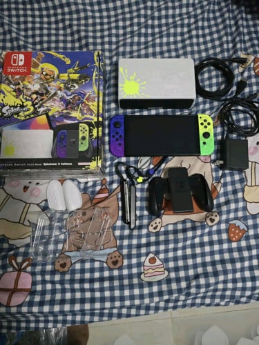 Switch OLED Splatoon 512G  JB full set with box