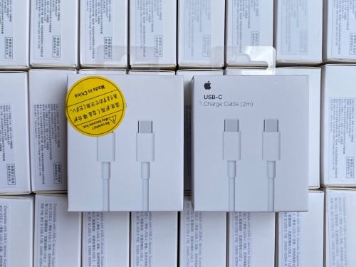 Type-C to Type-C Cable charge Apple Original ថ្មី​គុណភាព​ល្អ​