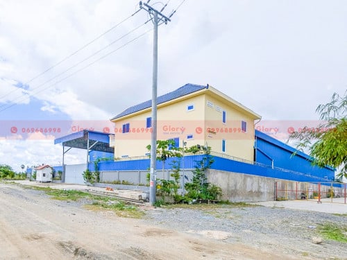 Warehouse With Ample Land Space For Rent in Dangkor Area, Phnom Penh