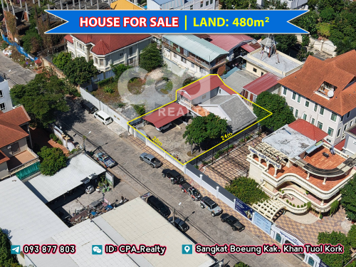 ដី និងផ្ទះលក់នៅទួលគោក