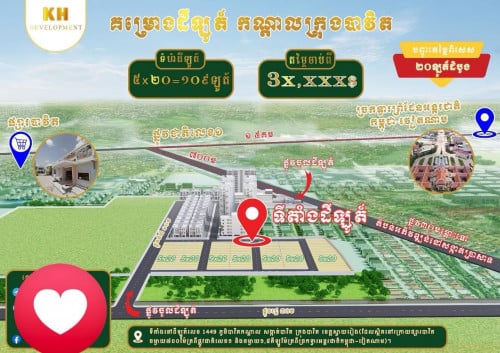 គម្រោងដីឡូត៍ក្រុងបាវិត,ស្វាយរៀង