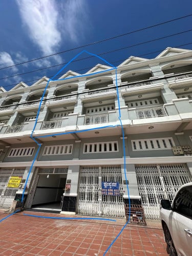 ផ្ទះជួល ពីរល្វែង បុរីភ្នំពេញសុខសាន្ត