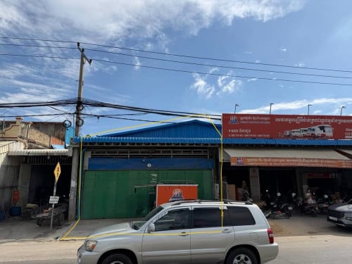 ឃ្លាំងសម្រាប់ជួល ទីតាំងល្អ ផ្លួវចម្ការដូង ខណ្ឌដង្កោ