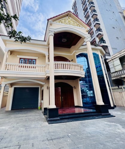 »ផ្ទះវីឡាសម្រាប់ជួលនៅបឹងកេងកង1/ Villa for rent at Boeng Keng Kang1.