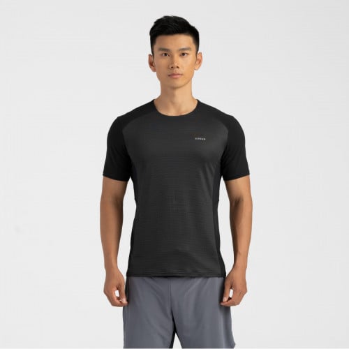 អាវយឺតបុរស ប្រភេទ KIPRUN LIGHT ខ្មៅ