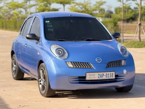 ចង់លក់ឡានជិះផ្ទាល់ខ្លួន Nissan Micra 2003 Full ដូរសេរី