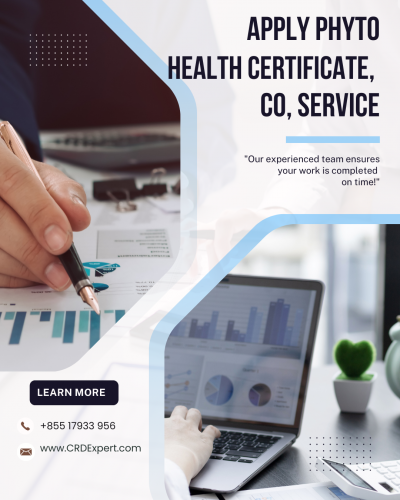 ដាក់ពាក្យសុំ Phyto, វិញ្ញាបនបត្រសុខភាព, CO ជាដើម