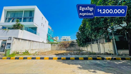 🏡ដីសម្រាប់លក់ ស្ថិតនៅ ក្នុងបុរី Elite Town