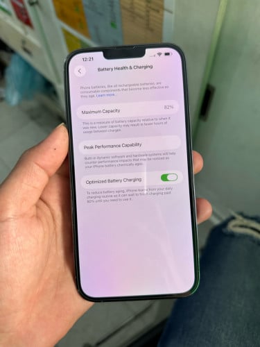 13 Pro Max 128GB LL សំណំហ្ស៊ីន ស្ទើរតួតិចៗ ថ្មZin82%