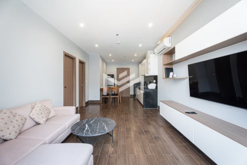 1BR Service Apt For Rent in Bassac Lane- Diamond Island