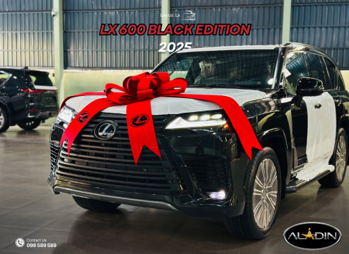 2025 Lx 600 Black edition