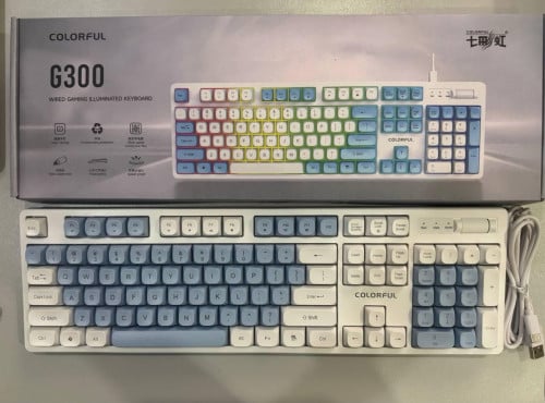 Colorful G300 keyboard🩵
