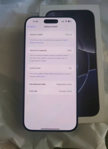 Iphone 16 Pro Max Z/A sim2