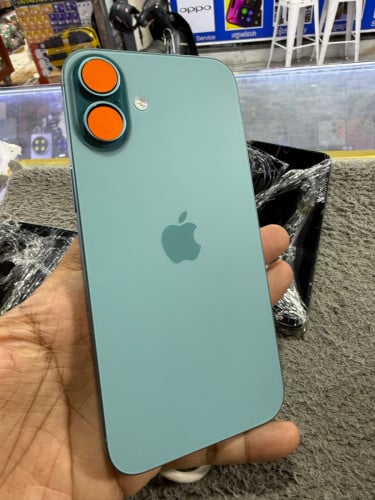 iPhone 16Plus 128G LL/A 99% ហ្សុីនសំណុំណែន មានឆ្នាំងសាក