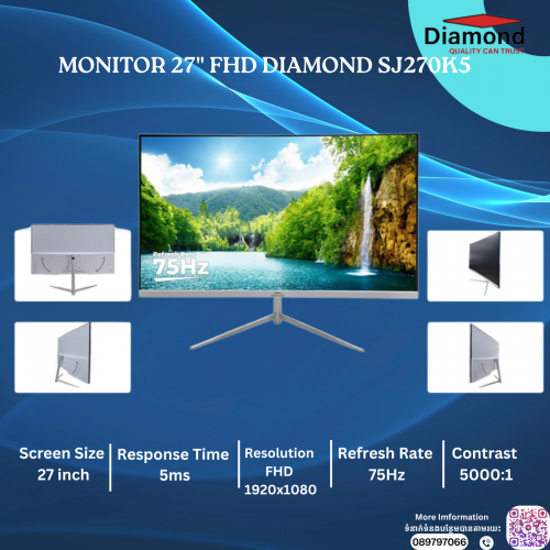 Monitor 27inch FHD Monitor SJ270K5