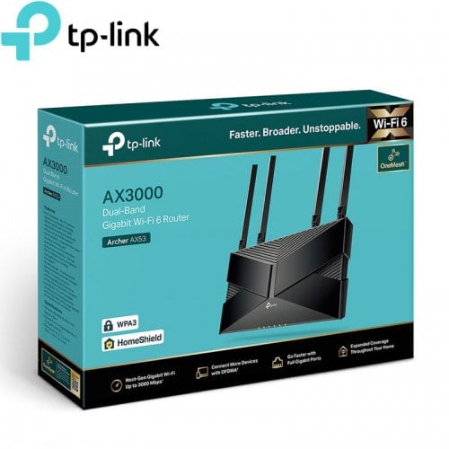 TP-Link Archer AX53 AX3000 Dual Band Gigabit Wi-Fi 6 Router