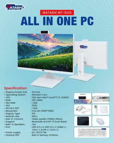 WATASHI WT-5U12 All-In-One 24inch