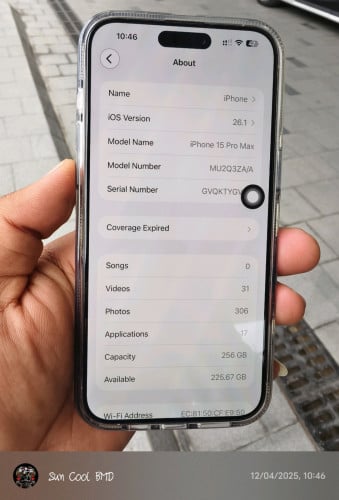 លក់ iphone 15 pro max ZA