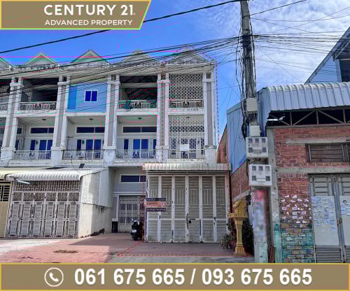 🏘 ផ្ទះល្វែង (ខាង) ជិតបុរី ពិភពថ្មីផ្សារដីហ៊ុយ ត្រូវការលក់បន្ទាន់ខ្លាំង