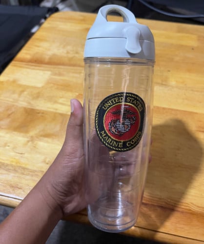 ​ USMC TERVIS Insulated Tumbler Marine Corps Logo PatchMade in USA  🇺🇸 👉