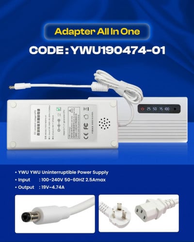 Adaputer UPS All in one អីវ៉ានមាននៅក្នុងស្តុក បងៗអាចធ្វើការកម្ម៉ង់បាន📩🙏