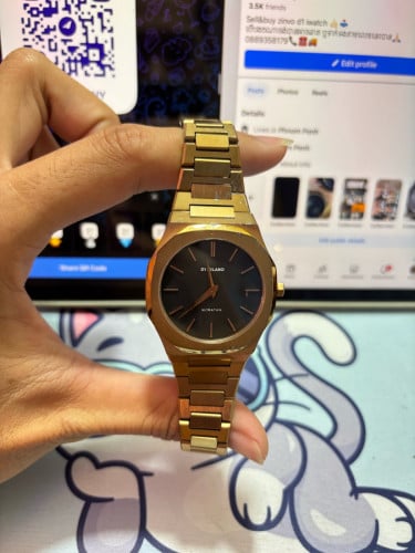 D1 ultra thin rose gold 💛