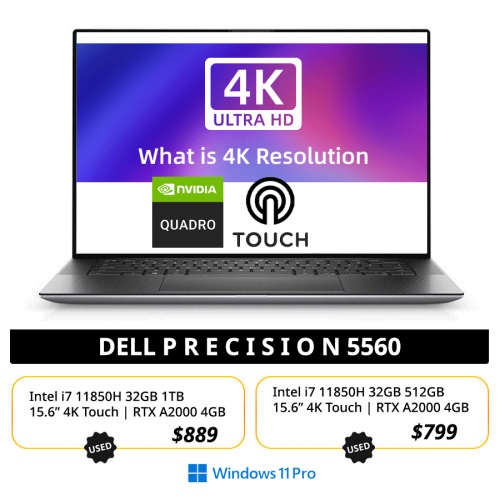 DELL Precision 5560  : $899 >> $889