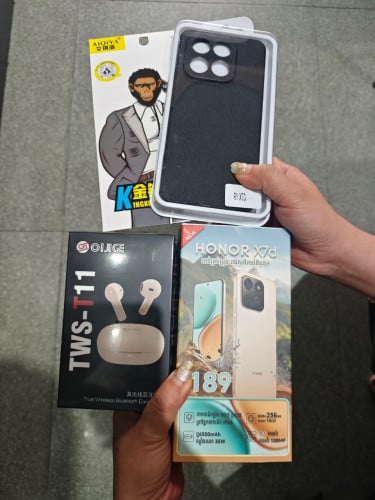 Honor x7d brand new , warranty 1 year free free