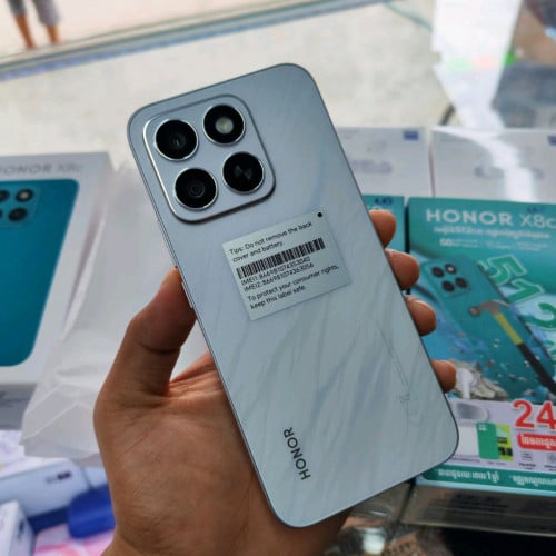Honor X8c (8+8GB+512GB) ថ្មីក្រុមហ៊ុនធានាមួយឆ្នាំ