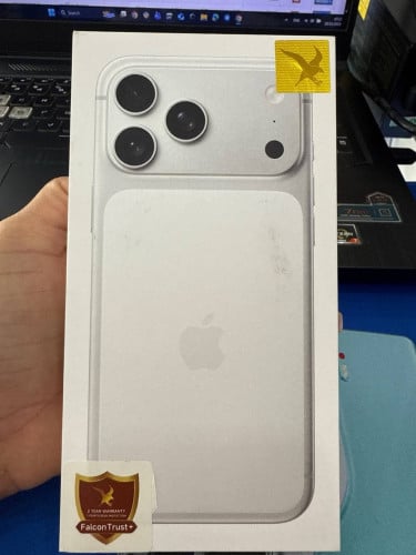 iPhone 17 pro max 256G silver គ្new X/A warranty 1year