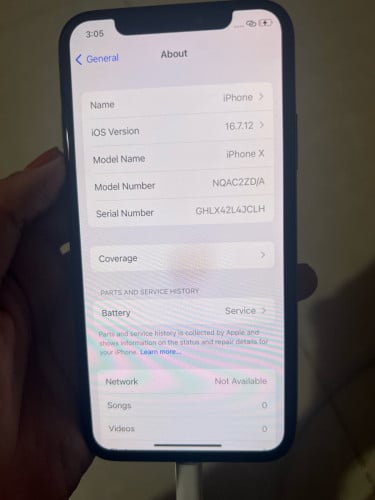 iPhone X 64G មានស្កេន