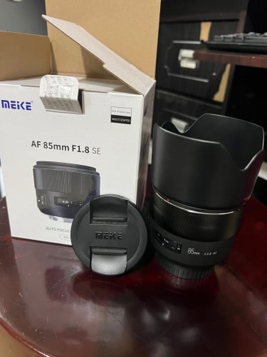 Lens Meike 85mm F1.8 ជើង Canon EF