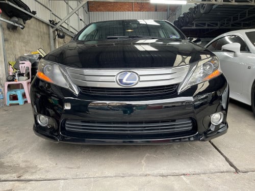 LEXUS  HS250h  Full Premium ពណ៌ខ្មៅ  ក្រដាស់​ពន្ធ​ថ្មី​  អេមណាស់​