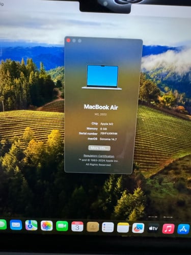 MacBook Air M2 Ram8G 256G