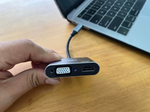 USB-C Hub 4in1 ហ៊ួតលី