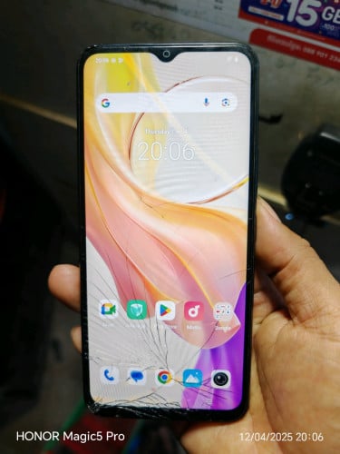 Vivo y03 បែកកញ្ចក់ ប្រើបាន លក់​35$