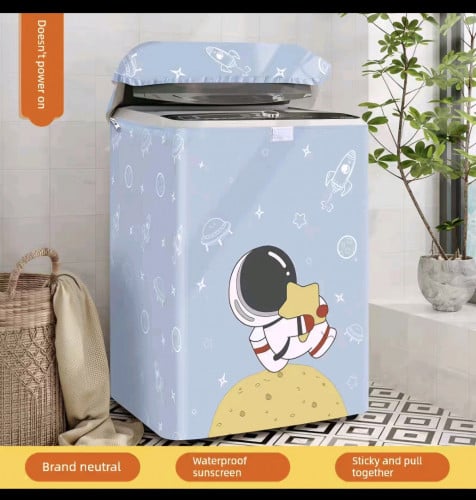 Waterproof Washing Machine Cover (Top Load 7-8kg) - ស្រោមម៉ាស៊ីនបោកខោអាវ