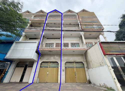 ផ្ទះអាជីវកម្មសម្រាប់ជួល | Commercial Shophouse for Rent