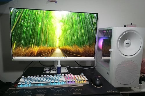 ឈុតម៉ាស៊ីន RTX™ 3050 / RAM 32GB + Monitor 32inch (718$)