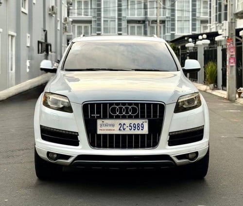 🔥AudiQ7 011V6សាំង ថ្នាំសុីន90%អត់បុកប៉ះ ម៉ាសុីនប្រអប់លេខអ៊ែម បេីកដំបូល2តង់