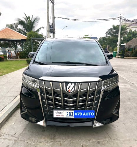 2018 Alphard 3.5L ឆ្វេងស៊ីន Russia Spec.Full Option កៅអីដើរកណ្តាលបាន