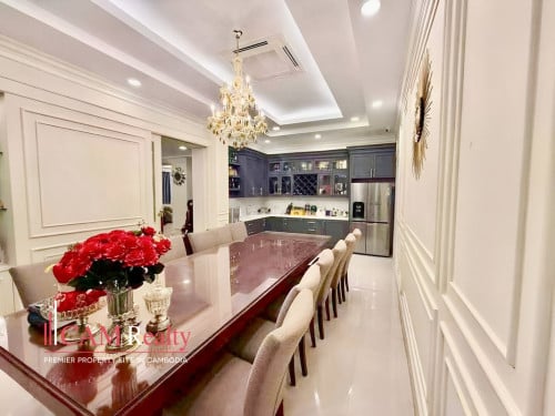 5 Bedrooms Queen Villa For Rent In Borey Peng Houth Beoung Snor