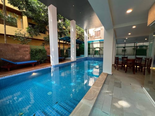 Beautiful One Apartment with Swimming for Rent-Svay Dangkum