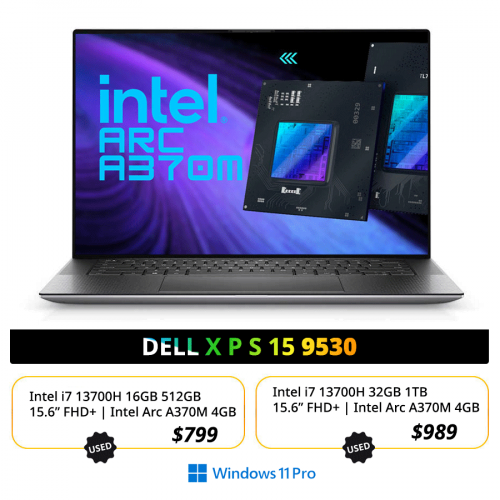 DELL XPS 15 9530  : $899 >> $799