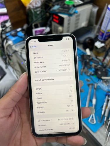 iPhone 11 ID ប្រើបានសានុំមានស្គេន