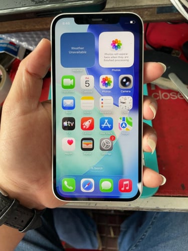 iPhone 12 ស្ទើរកាេមរ៉ា x1 តិច អេក្រង់សុីនស្កេន 64g 165$
